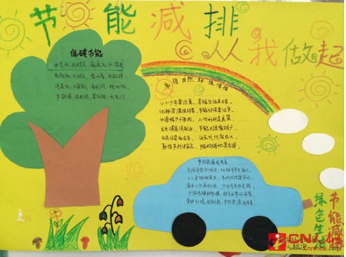 绿色低碳全面小康简单又好看手抄报 简单好看的手抄报
