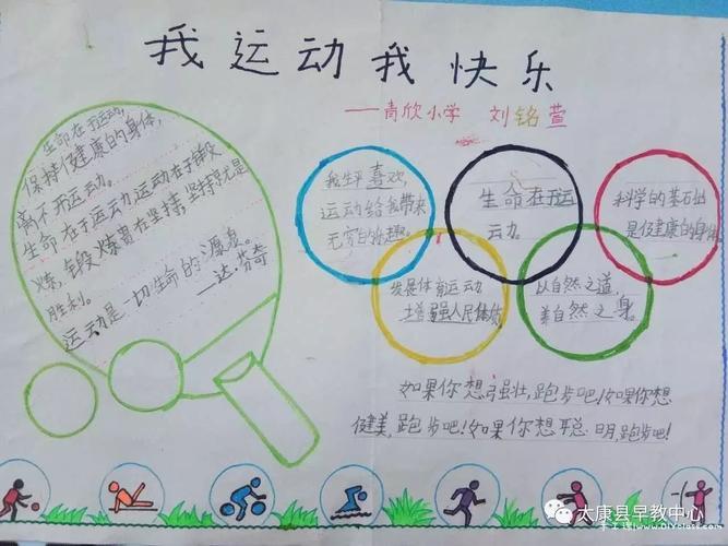 小学生关于体育运动的手抄报 小学生手抄报