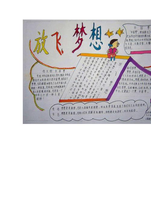 2023我的梦绘画手抄报 2023手抄报