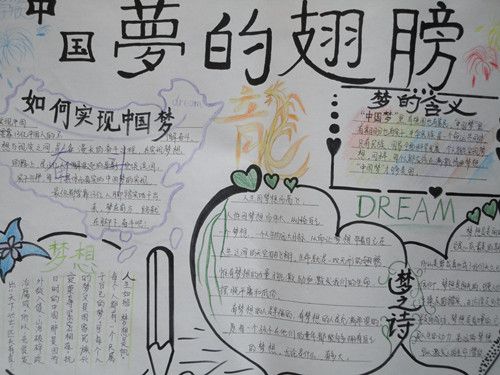 2023我的梦绘画手抄报 2023手抄报