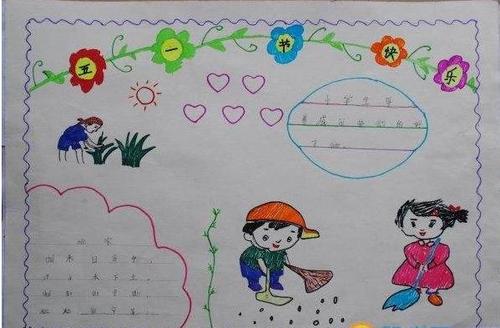 五一劳动节简单绘画手抄报 五一劳动节手抄报