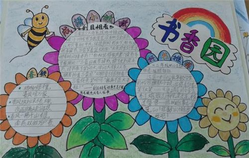 五年级我爱读书简易手抄报 我爱读书手抄报