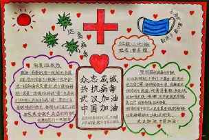 哀悼抗疫英雄手抄报 英雄手抄报