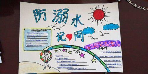 小学一二年级防溺水手抄报 小学一年级手抄报