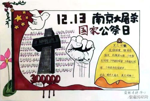 国家死难者公祭日手抄报 国家手抄报