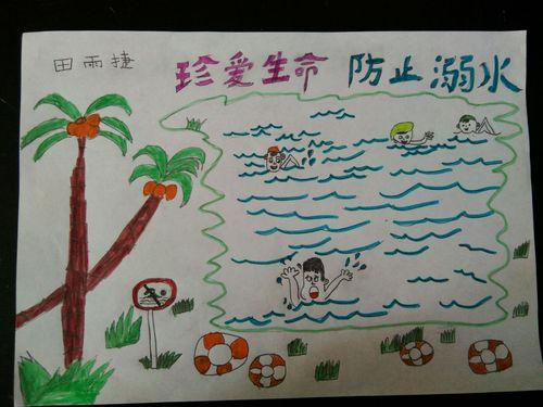 小学一二年级防溺水手抄报 小学一年级手抄报