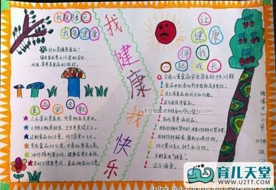 我健康我安全的手抄报 安全的手抄报