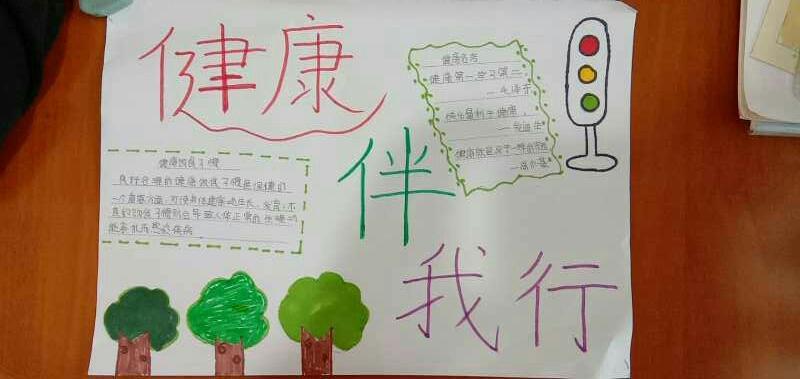 我健康我安全的手抄报 安全的手抄报