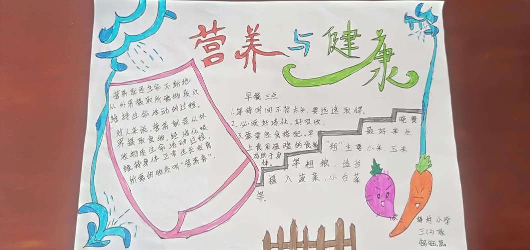 我健康我安全的手抄报 安全的手抄报
