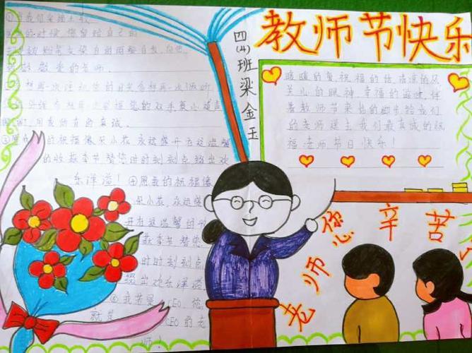 难忘师恩感恩培养的手抄报 难忘师恩手抄报