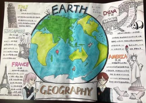 世界地理区域手抄报 地理手抄报