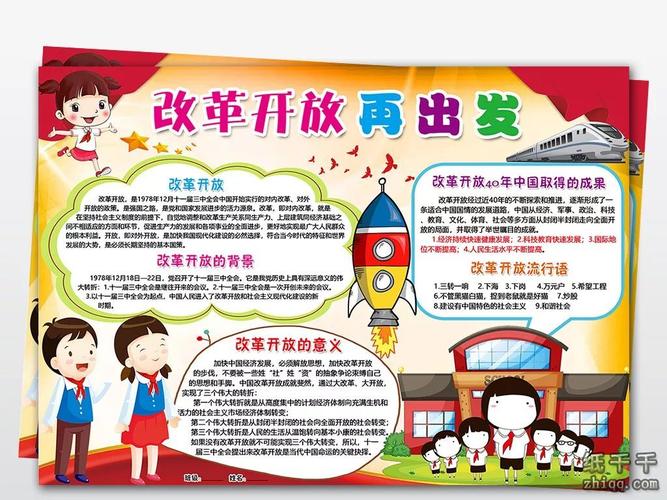 四史之改革开放史手抄报 手抄报图片大全集