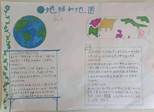 世界地理区域手抄报 地理手抄报
