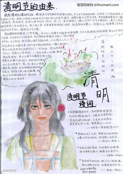 清明节一等奖手抄报 一等奖手抄报