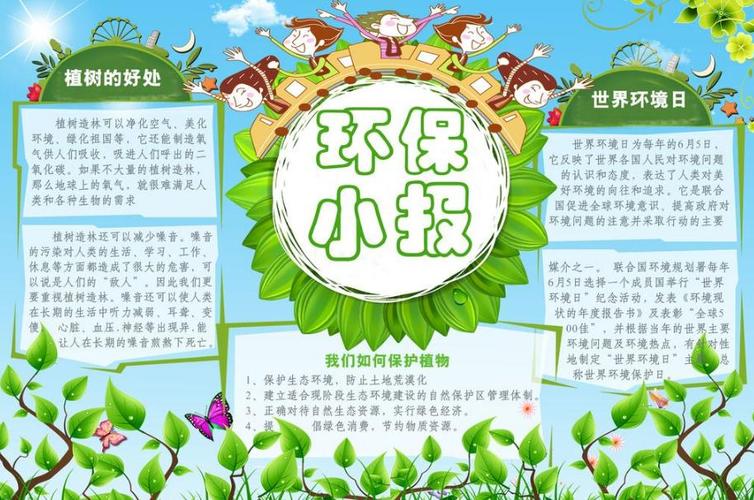 小学生版绿色环保手抄报 绿色环保手抄报