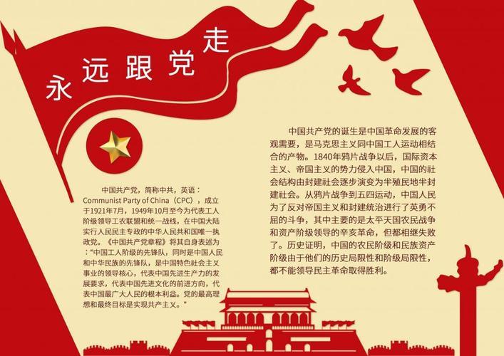 党的第二次代表大会手抄报 党的手抄报
