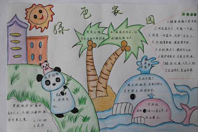 环保教育手抄报 手抄报图片大全