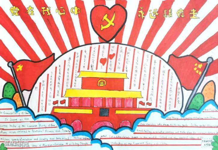 党的第二次代表大会手抄报 党的手抄报
