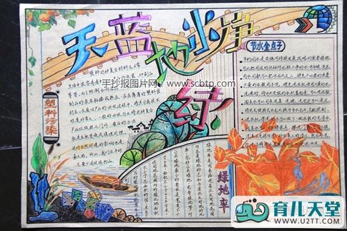环保教育手抄报 手抄报图片大全