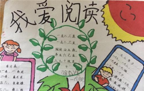 最好看最漂亮的读书手抄报 最漂亮的手抄报