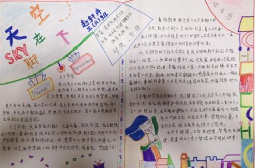 精美简单我爱读书手抄报 我爱读书手抄报