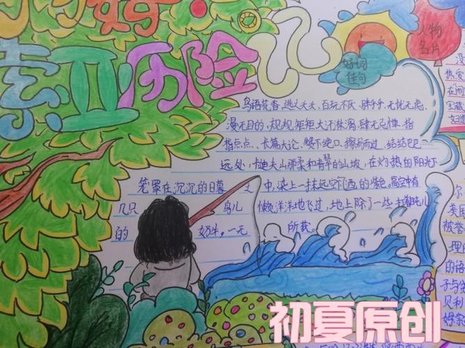 阅读索历亚历险记手抄报 阅读手抄报