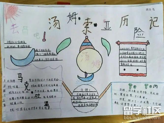 阅读索历亚历险记手抄报 阅读手抄报