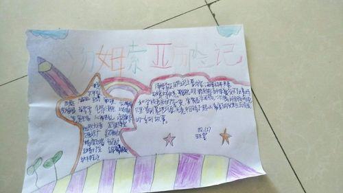 阅读索历亚历险记手抄报 阅读手抄报