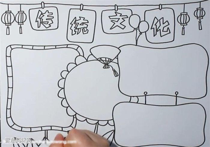 中国传统文化手抄报简单又漂亮 中国传统文化手抄报简单