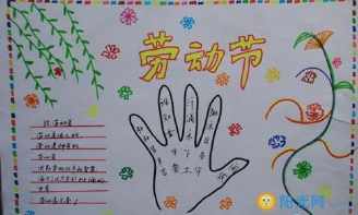简单又漂亮的劳动最光荣的手抄报 劳动最光荣手抄报