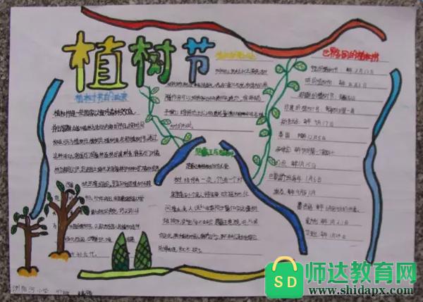 植树节手抄报简单好看 植树节手抄报简单好看 五年级 