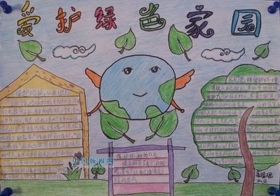 一等奖环保的手抄报 一等奖手抄报