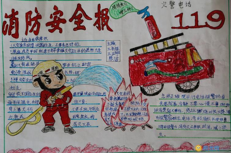 普及安全知识确保安全手抄报 安全知识手抄报