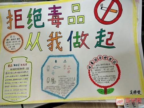 禁毒简单又漂亮的手抄报 简单漂亮的手抄报