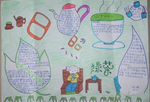 碧螺春茶文化手抄报 茶文化手抄报