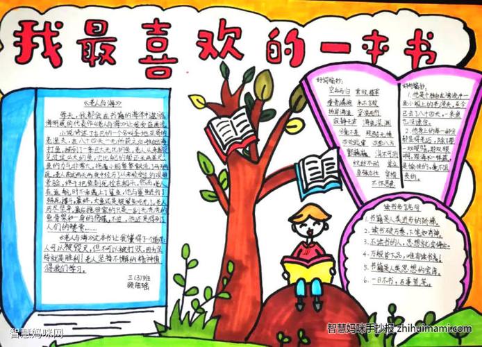 3-6年级的好书手抄报 6年级手抄报