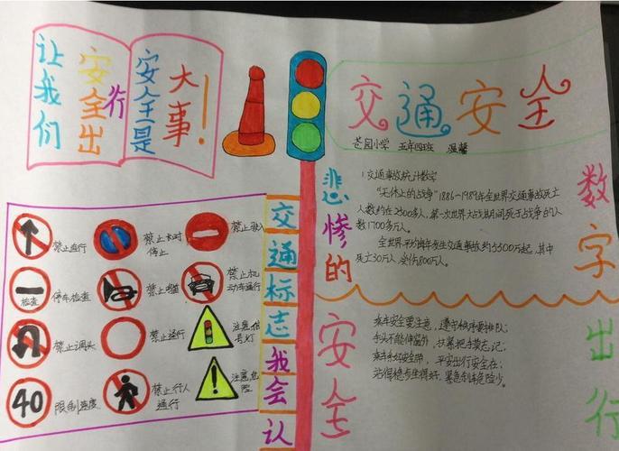 普及安全知识确保安全手抄报 安全知识手抄报