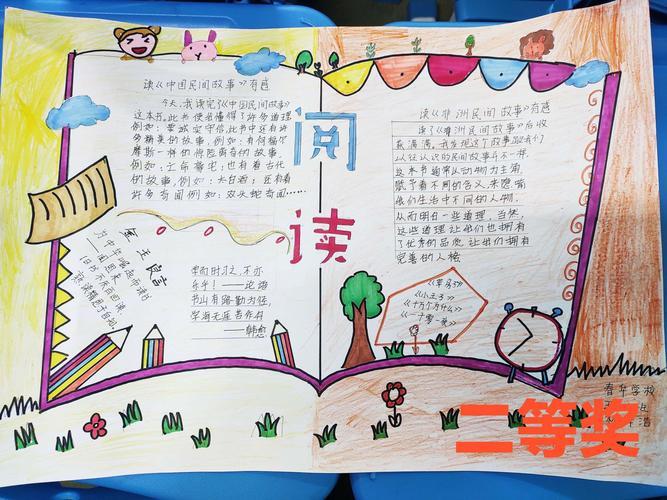 3-6年级的好书手抄报 6年级手抄报