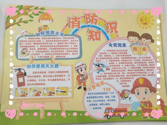普及安全知识确保安全手抄报 安全知识手抄报
