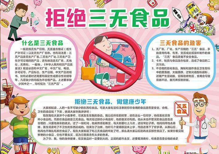食品安全远离食品手抄报 食品安全手抄报
