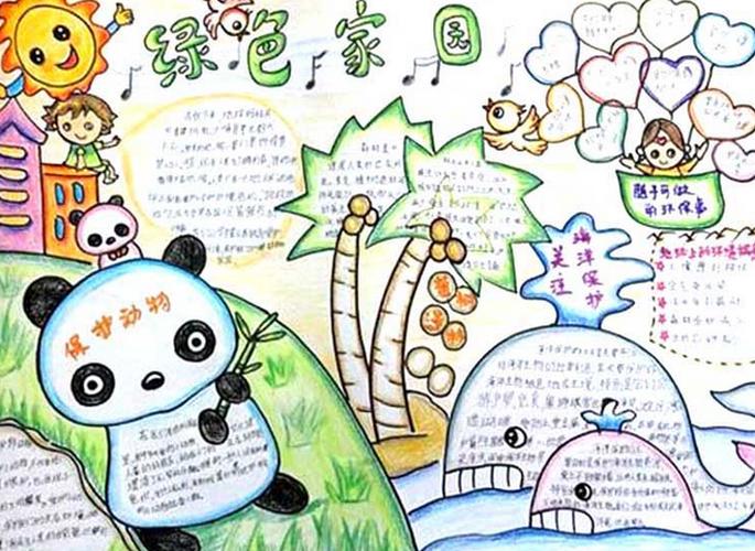 一等奖环保的手抄报 一等奖手抄报