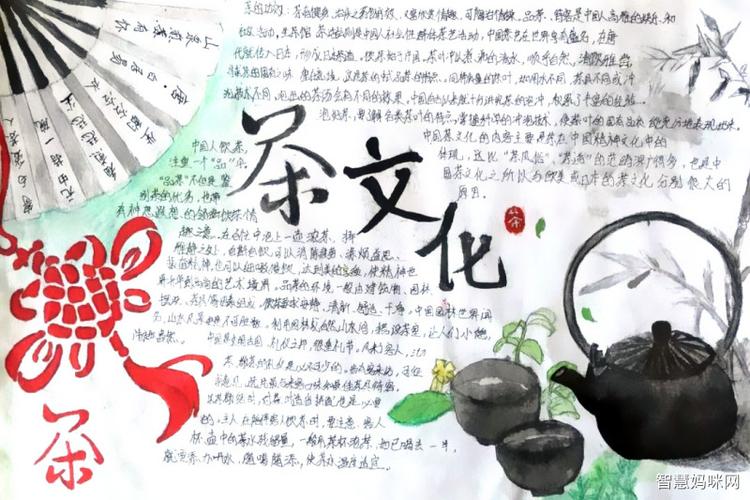 碧螺春茶文化手抄报 茶文化手抄报