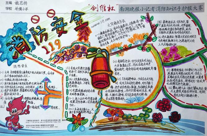 普及安全知识确保安全手抄报 安全知识手抄报