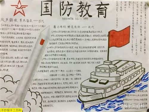 赞美国防英雄手抄报 国防手抄报