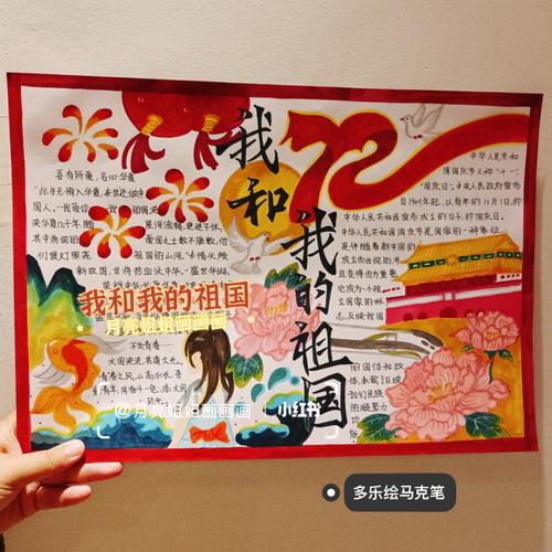 我爱我的祖国母亲主题手抄报 祖国母亲手抄报