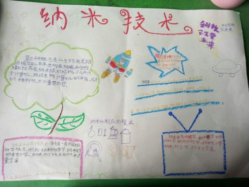 纳米技术生活应用的手抄报 生活手抄报