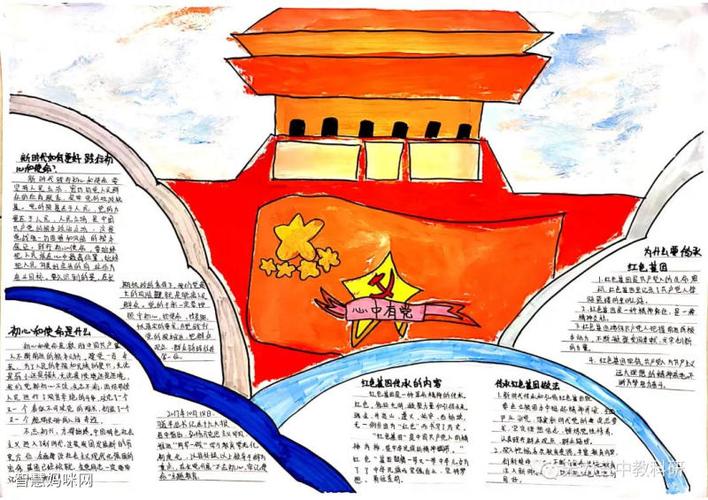 纪念革命烈士传承红色基因手抄报 烈士纪念日手抄报