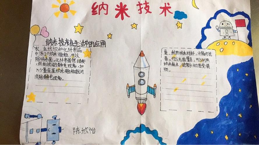 纳米技术生活应用的手抄报 生活手抄报