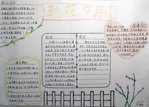 有关鲁迅的手抄报六年级 手抄报简单又漂亮