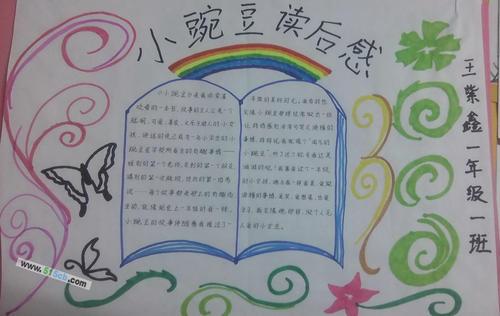 幼儿园阅读心得读后感手抄报 读后感手抄报